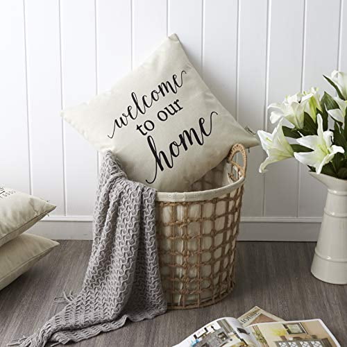 Meekio Set of 2 Baby Blue Farmhouse Decorative Throw Pillow Covers 12 x 20 with Quotes for Farmhouse Décor Housewarming Gifts for New Home Meekio Set of 2 Baby Blue Farmhouse Decorative Throw Pillow Covers 12 x 20 with Quotes for Farmhouse Décor Housewarming Gifts for New Home